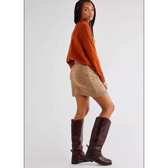 Free People Solid Viva Sweater Mini Skirt Size XS - Picture 3 of 12